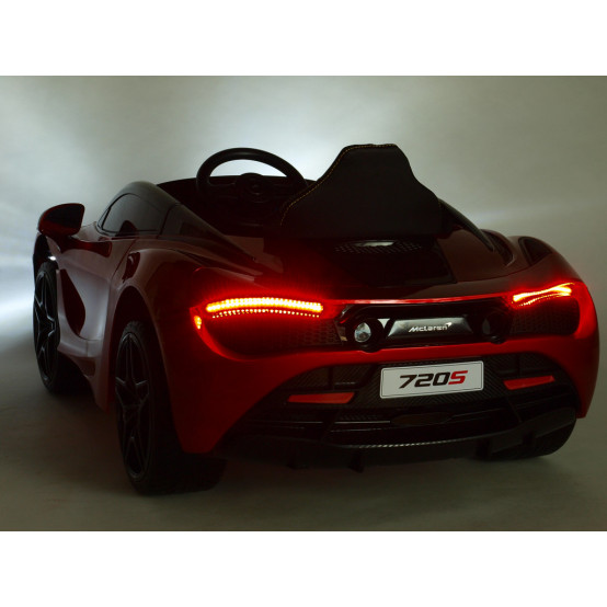 McLaren 720S s 2.4G ovladačem, funkcí bluetooth, FM rádiem, USB a LED světly, MODRÉ LAKOVANÉ